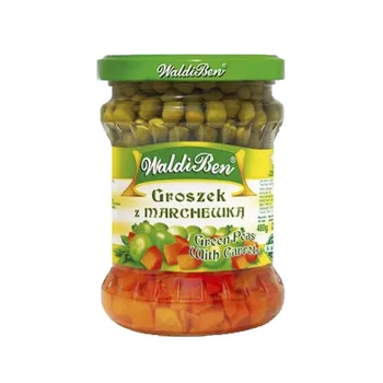 Groszek z Marchewką WaldiBen 480g