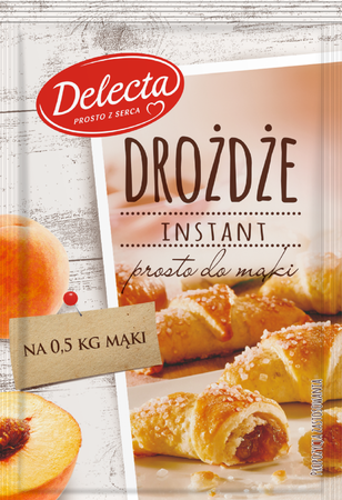 Drożdże instant 8g Delecta