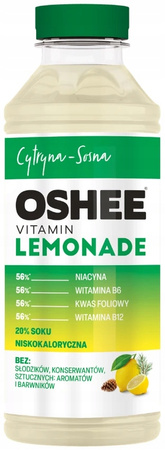 OSHEE Vitamin Lemonade Cytryna 555ml 