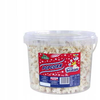 AXPAL POPCORN Z SOLĄ WIADERKO 3L