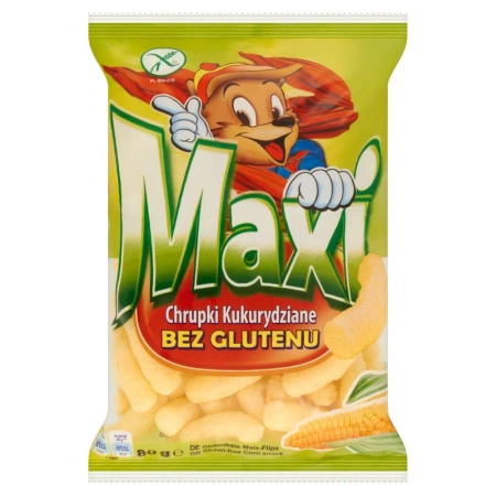 EUROSNACK CHRUPKI KUKURYDZIANE BEZ GLUTENU 80G