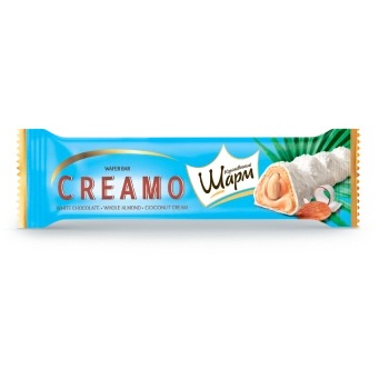 AIM FOODS BATON CREAMO Z MIGDAŁEM I KREMEM KOKOSOWYM 29G