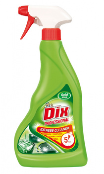 DIX Professional 0,5l Express Cleaner, płyn do czyszczenia kuchenki, grilla, szyby kominkowej