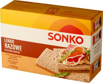 Sonko Pieczywo lekkie razowe 170g