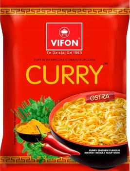 Zupa błyskawiczna kurczak curry ostra VIFON 70 g