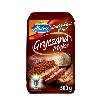 Mąka gryczana Melvit 500 g