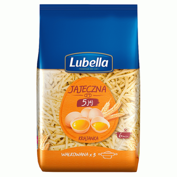 Lubella Jajeczna 5 Jaj Makaron Krajanka 400 g