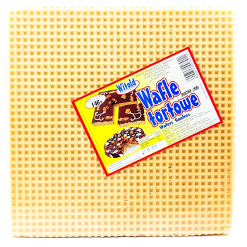 WITOLD Wafle tortowe kwadratowe 146G