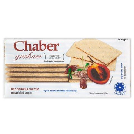 CHABER Pieczywo chrupkie Graham 200g