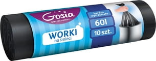 WORKI NA ŚMIECI 60L STANDARD/10SZT ZWYKŁY