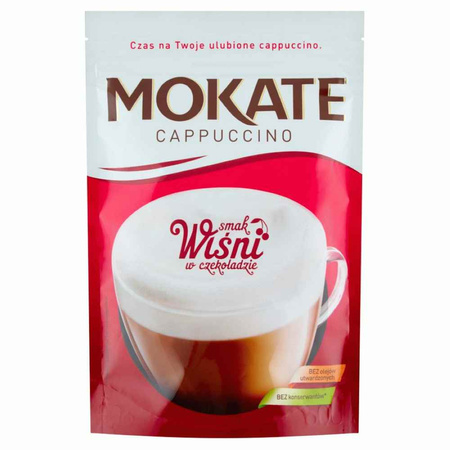 Mokate Cappuccino Wiśnia w czekoladzie 110g