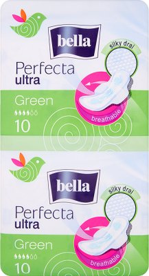 PODPASKI BELLA PERFECTA GREEN ULTRA DUO 20 SZTUK