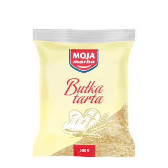 MOJA MARKA BUŁKA TARTA 500G FOLIA