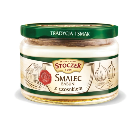 STOCZEK SMALEC BABUNI Z CZOSNKIEM 210G