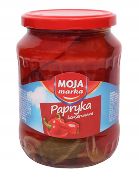 Papryka konserwowa MOJA MARKA 650 g