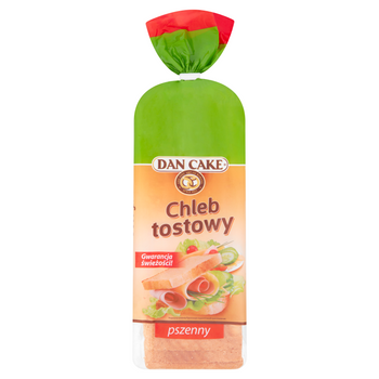 DAN CAKE Chleb tostowy pszenny 500G