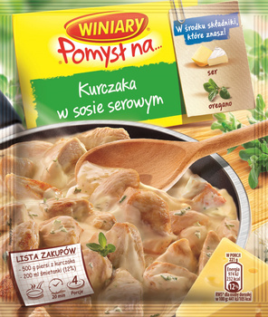 WINIARY Pomysł na... Kurczak w sosie serowym 28g