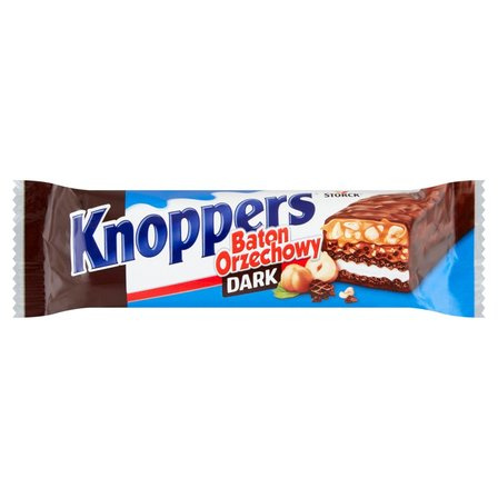 BATON KNOPPERS ORZECHOWY DARK 40G