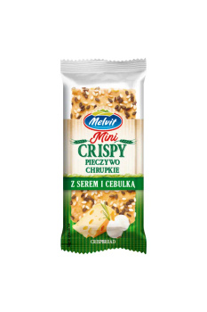 Melvit Crispy Pieczywo Pszenne z Serem i Cebulką 30g