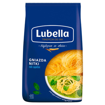 Lubella Makaron Gniazda Nitki 400 g