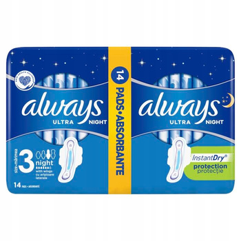 PODPASKI ALWAYS ULTRA NIGHT DUO PACK 2x7