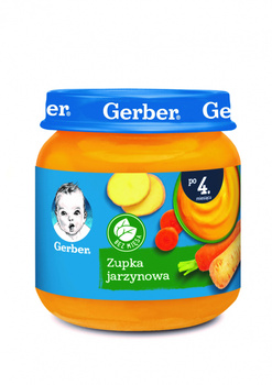 Gerber Zupka jarzynowa po 4 miesiącu 125 g