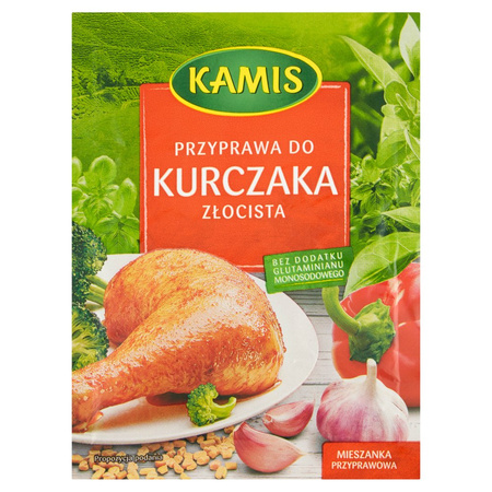KAMIS PRZYPRAWA DO KURCZAKA ZŁOCISTA 30G