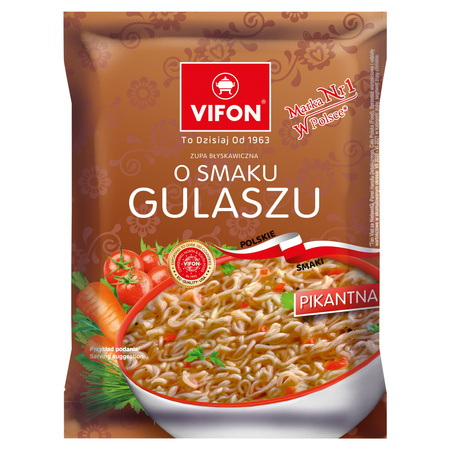 Zupa błyskawiczna gulasz polskie smaki VIFON 65 g