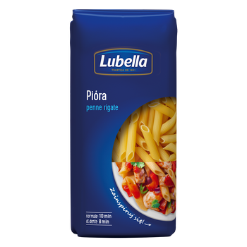 Lubella Penne Rigate Makaron Pióra 400 g