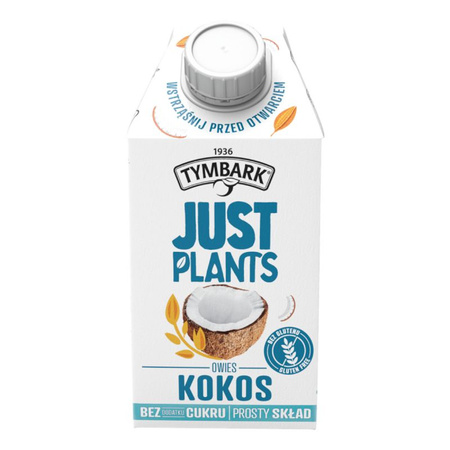 MASPEX JUST PLANTS NAPÓJ KOKOS - OWIES 500 ML