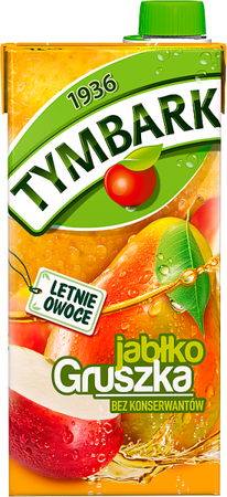 Tymbark Napój jabłko gruszka 1 l