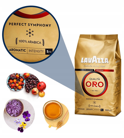 Kawa ziarnista Arabica Lavazza Qualita Oro 1000 g