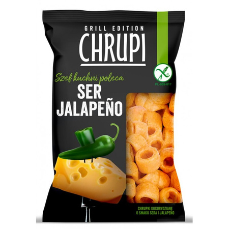 EUROSNACK CHRUPKI KUKURYDZIANE SER JALAPENO 110G