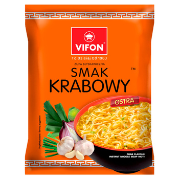 Zupa błyskawiczna krabowa VIFON 70 g