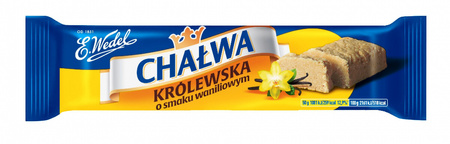 E. Wedel Chałwa Królewska Waniliowa 50g