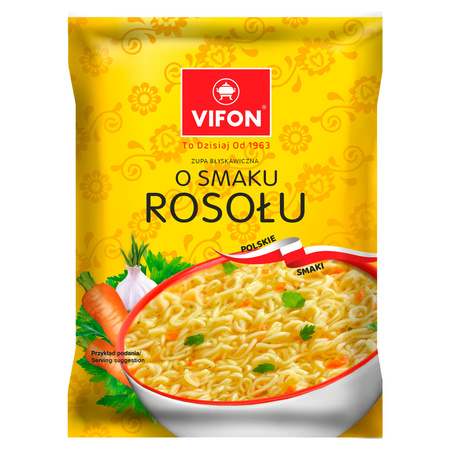 Zupa błyskawiczna rosół polskie smaki VIFON 65 g