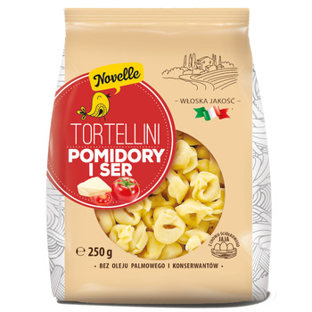 MAKARONY POLSKIE TORTELLINI POMIDORY I SER NOVELLE 250G