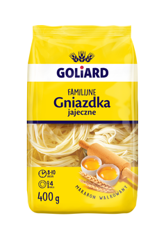GOLIARD MAKARON FAMILIJNE GNIAZDKA DOMOWE 400G