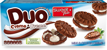 SOFIO CIASTKA DUO Z KREMEM 165G