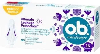 TAMPONY O.B. EXTRAPROTECT NORMAL 16SZT