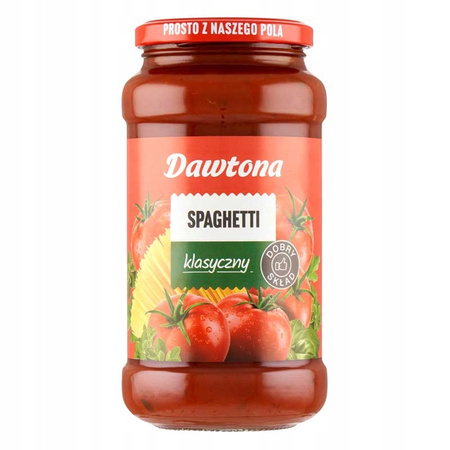 Sos spaghetti klasyczny DAWTONA 520 g