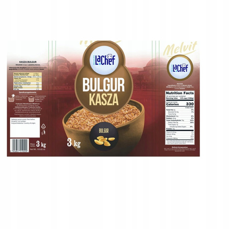 Kasza bulgur sypka Melvit 3 kg