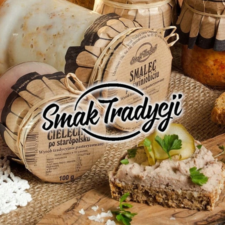 Kiełbasa po świniobiciu - konserwa mięsna Smak Tradycji 230 g