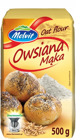 Mąka owsiana Melvit 500 g