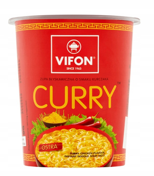 Zupa błyskawiczna curry VIFON 60 g - kubek