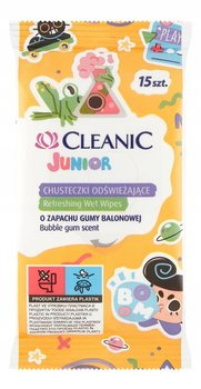 CHUSTECZKI NAWILŻANE CLEANIC ODŚWIEŻAJĄCE JUNIOR 15SZT