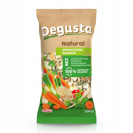 Degusta Natural włoszczyzna suszona Vitpol 100 g