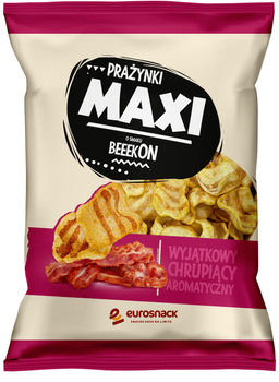 EUROSNACK PRAŻYNKI MAXI BEKONOWE 130G