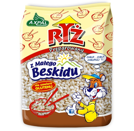AXPAL RYŻ PREPAROWANY 140G