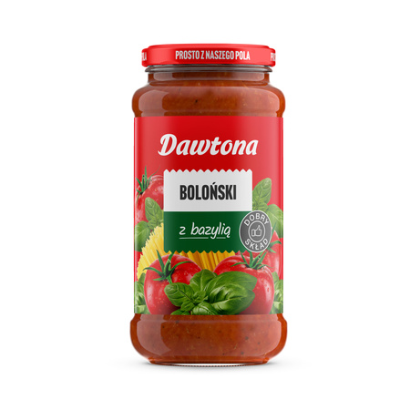 Sos boloński z bazylią DAWTONA 520 g